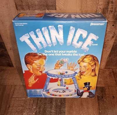 Vintage Pressman Thin Ice 1990 New Open Box #9610 Nice Read - Image 1 of 4