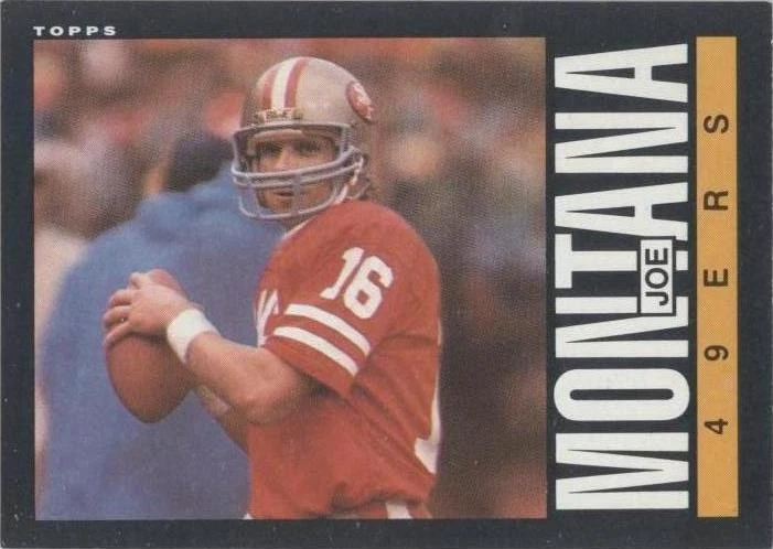 1985 Topps - Joe Montana #157