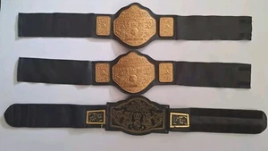 1990S WCW LIVE SHOW BELT LOT DIAMOND DALLAS PAGE & GOLDBERG PLUS BONUS BELT - Picture 1 of 4