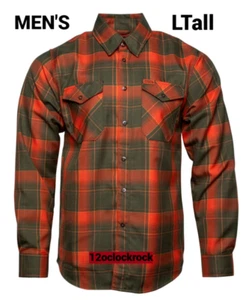 DIXXON Flannel TRAILBLAZER Flannel Shirt - Men's L Tall - Picture 1 of 11