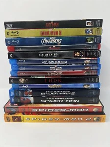 Marvel Blu-Ray & DVD Lot - Imagen 1 de 17