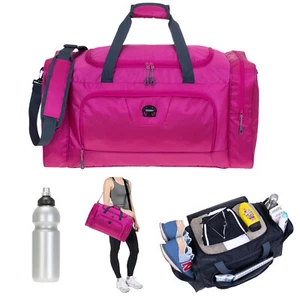 Sporttasche Reisetasche Damen Trainer L 55 cm 40 L Freizeittasche 1243 Pink +f - Bild 1 von 18