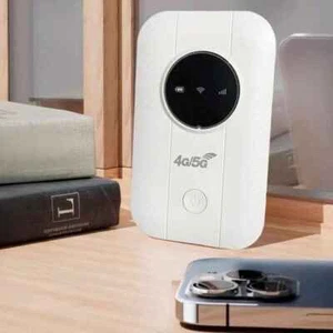 Routeur Wifi portable universel-Réseau haute vitesse-4/5G LTE-3200 mAh intégré - Afbeelding 1 van 9