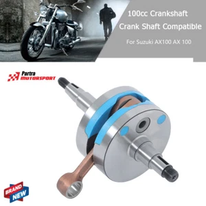 High-quality 100cc Crankshaft Crank Shaft Compatible For Suzuki AX100 AX 100 - Picture 1 of 13