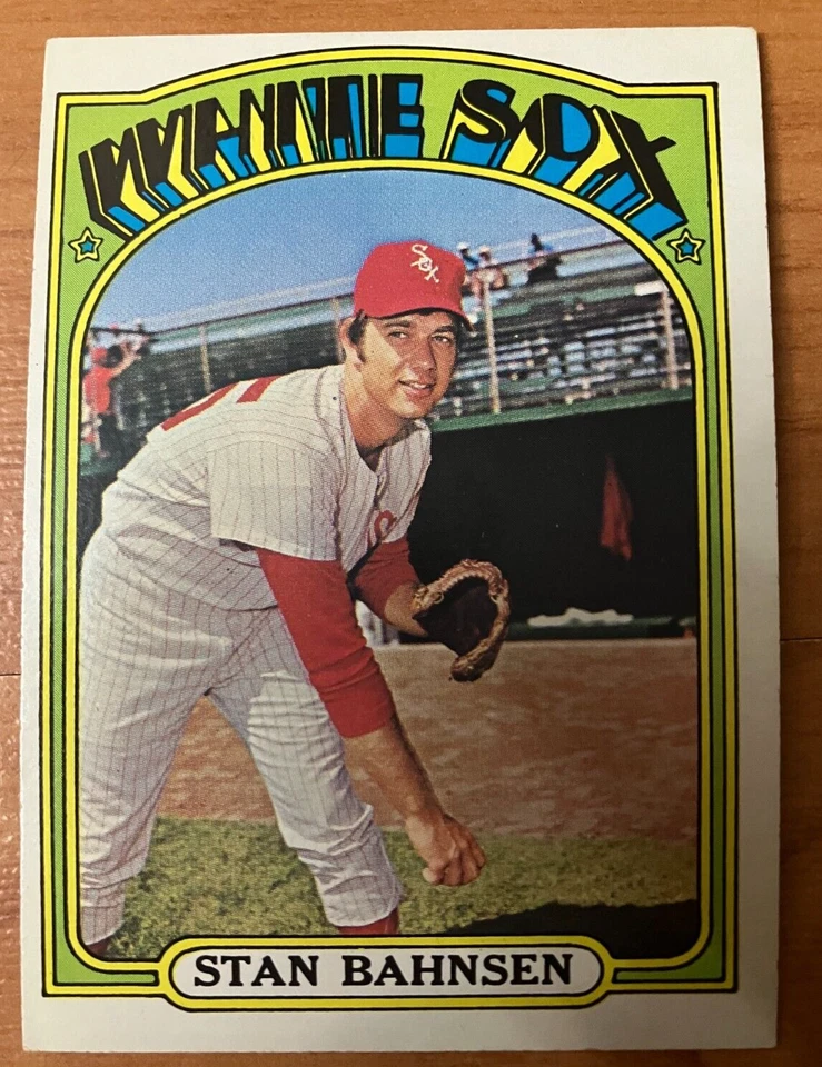 CHICAGO WHITE SOX: 1972 Topps #662 Stan Bahnsen High Number - EX-MT (oc) - Image 1 of 1