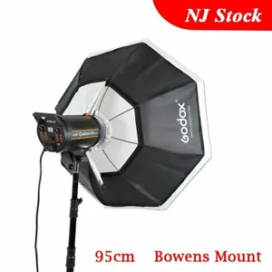 Godox Softbox ottagonale 37" 95 cm supporto ad arco per studio strobo Speedlite - Foto 1 di 7