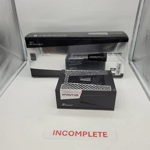 Seasonic Prime TX-1600-1600W - 80+ Titanium - Full Modular -NOT WORKING- - Bild 1 von 5