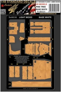 HGW 1/48 Boeing B-17 Wooden Floors & Ammo Boxes #Pine Tree Decals for HK Models - Picture 1 of 1