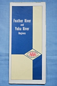 Feather River & Yubal River Regions - Map - 1966- California - Picture 1 of 1