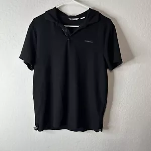 Calvin Klein Herren schwarz Kragen Poloshirt kurzärmelig Größe Small - Bild 1 von 5