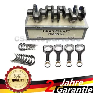 Neu 4 KURBELWELLE UMGEBAUTES KIT FÜR MERCEDES OM651 2.2 CDI C220 E220 6510302501 - Bild 1 von 13