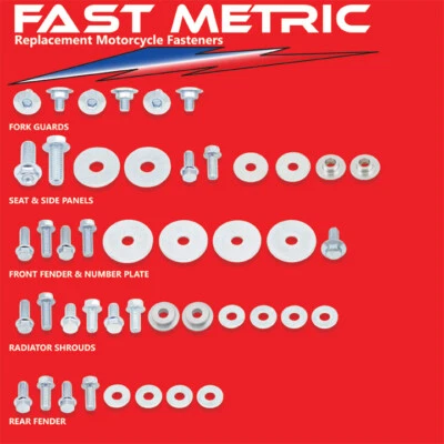 Kit de pernos de plástico y carrocería Honda CR 250R Foto 1 de 4