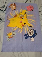 Vintage 1998 Pokemon Pikachu Pillow Case standard EUC