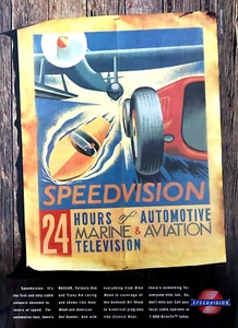SPEEDVISION KABELFERNSEHNETZWERK - VINTAGE 1996 MAGAZIN DRUCK ANZEIGE - Bild 1 von 1