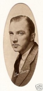 Lee Tracy    Vintage Film Star Tobacco Card