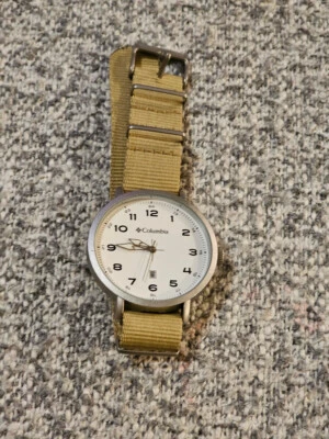 Мужские водонепроницаемые часы COLUMBIA h2o белый циферблат. чистый - Изображение 1 из 4