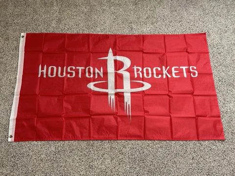 Houston Rockets NBA Flag 3X5 Banner American Basketball, USA FAST SHIP!! Cover