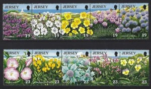 Jersey 1995 Fiori Selvatici Set Di 10 Intatto come Nuovo, Nuovo senza Linguella - Foto 1 di 1