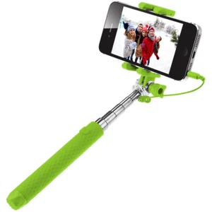 Wired Remote Shutter Handheld Smartphone Monopod Extendable Selfie Stick - Picture 1 of 3