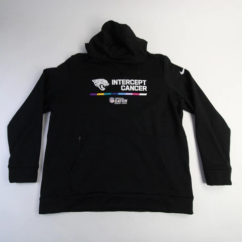 Jacksonville Jaguars Nike Therma-FIT Sweatshirt Men's Black Used Cover