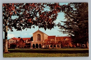Postal de St. Benedict Oregon O Mount Angel Abbey años 70 - Imagen 1 de 2