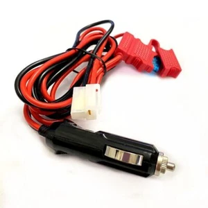 12 V Netzkabel Kabel Zigarettenanzünder Stecker für Kenwood Yaesu Icom Autoradio - Bild 1 von 15