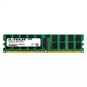 4GB DDR2 PC2-6400R 800MHz ECC RDIMM (HP 499277-061 Equivalent) Server Memory RAM - Picture 1 of 2