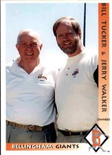 1996 Bellingham Giants #32 Bill Tucker & Jerry Walker Owners - NM Baseball Card