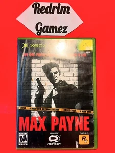 Max Payne Black Label Original XBOX Video Games Rockstar - Picture 1 of 3