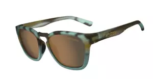 TIFOSI "Smirk" Unisex Polarized Sunglasses MATTE BLUE TORTOISE/BROWN LENS $54.95 - Picture 1 of 8