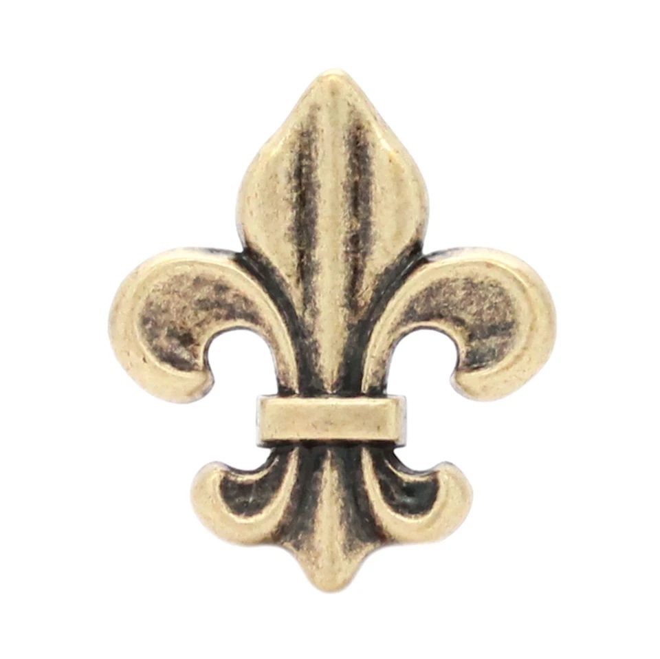 Fleur de Lis Concho Antique Brass 1-3/16" 7163-09 - Image 1 of 1