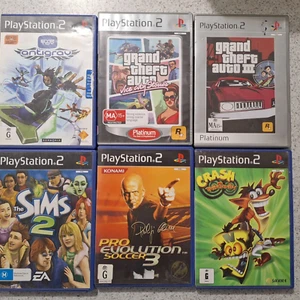 PS2, game Cases & 3 Game Manuals Only  * NO GAME* - Picture 1 of 3