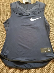 Nike Vapor Speed Navy Integrated Padded Football Top Shirt 835345-419 Size XL - Bild 1 von 7