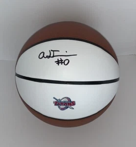 ANTOINE DAVIS SIGNED BASKETBALL DETROIT MERCY TITANS NBA STAR PROOF JSA COA - Picture 1 of 2