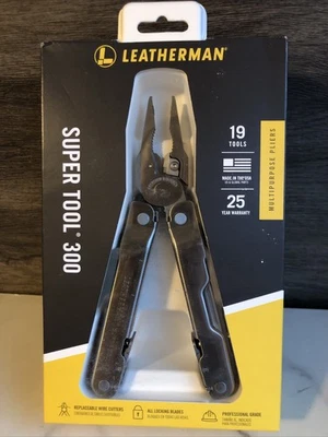 Multiherramienta Leatherman Super Tool 300 con caja de cuero - plateada - 19 herramientas Foto 1 de 4