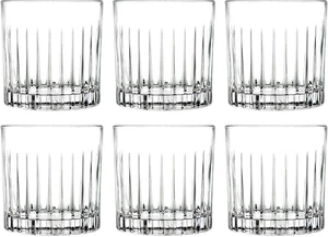 Tumbler Glass - Double Old Fashioned - Set of 6 - Glasses - Designed DOF Crystal - Picture 1 of 12