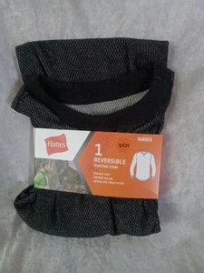 Hanes Small Warmer Reversible Thermal Crew For Men Black - NWT - Picture 1 of 4