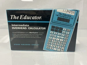 New In Box The Educator Elementary Overhead Calculator #202 SEALED - Picture 1 of 2