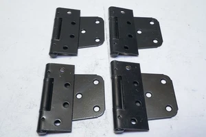 NO SCREWS! Lot of 4 Everbilt 3-1/2" Black Stainless Steel Gate Tee Hinge 60236 - Picture 1 of 3