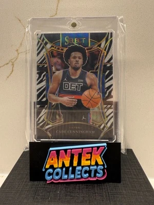 2023-24 PANINI SELECT - CADE CUNNINGHAM MEZZANINE ZEBRA SSP #375 - Image 1 of 2