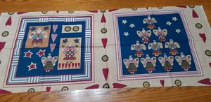 Springs Ind Quilting Cotton Fabric Country Angels Primitive 16x16 Pillow Panel - Picture 1 of 5
