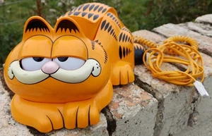 Garfield Novelty Telephone By Tele Concept Vintage Prop Display cartoon 1980s - Picture 1 of 11