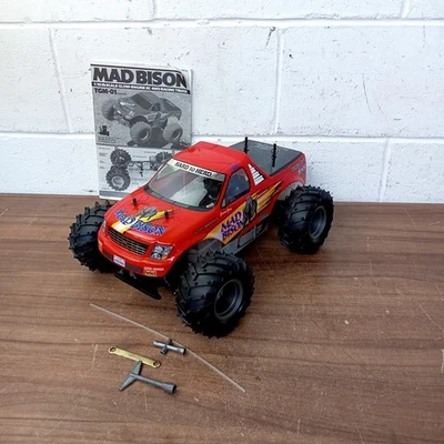 44025 1/10 Tamiya Mad Bison TGM-01 Nitro Radio Controlled car FS-15LT TG-10 - Image 1 of 4