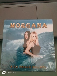 RARE SINGLE CD. MORGANA. A LA SHORE DEL MAL. CARDBOARD. CARLO G. VASE. BLUE AND BLACK - Picture 1 of 2