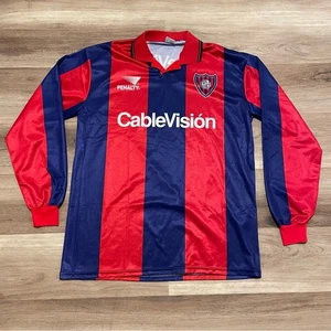 Vintage Camiseta de fútbol SAN LORENZO Argentina home penalty jersey 1995 XL - Picture 1 of 10