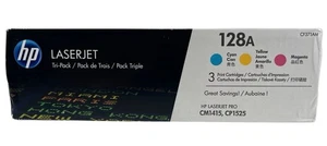 Kasety z tonerem HP 128A C/M/Y 3-pak LaserJet Pro CM1415 (CF371AM) - Zdjęcie 1 z 6