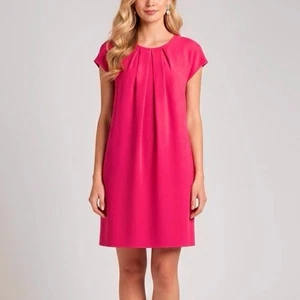 KATE SPADE Crepe Cap Sleeve Mini Shift Dress Women's Size 10 - Picture 1 of 10