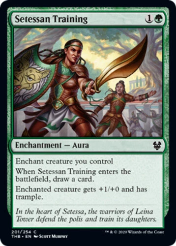 x1 Setessan Training - Theros Beyond Death - NM - MTG - Image 1 of 1