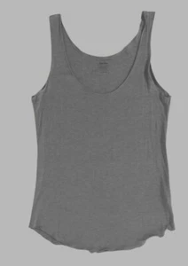 $95 Majestic Paris Women's Gray Sleeveless Scoop Neck Tank Top Size 1 - Picture 1 of 1
