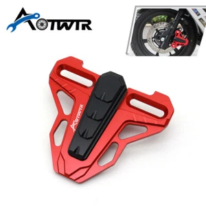 Front Rear Disc Brake Caliper Pump Cover Protector For HAOJUE UHR 150 Red - Bild 1 von 8